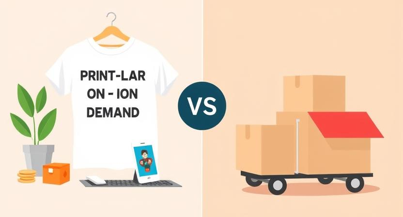 Print-on-Demand vs. Dropshipping: Which One Is More Profitable?