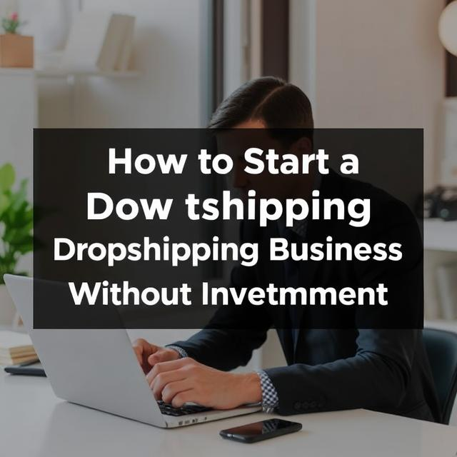 How to Start a Dropshipping Business Without Investment