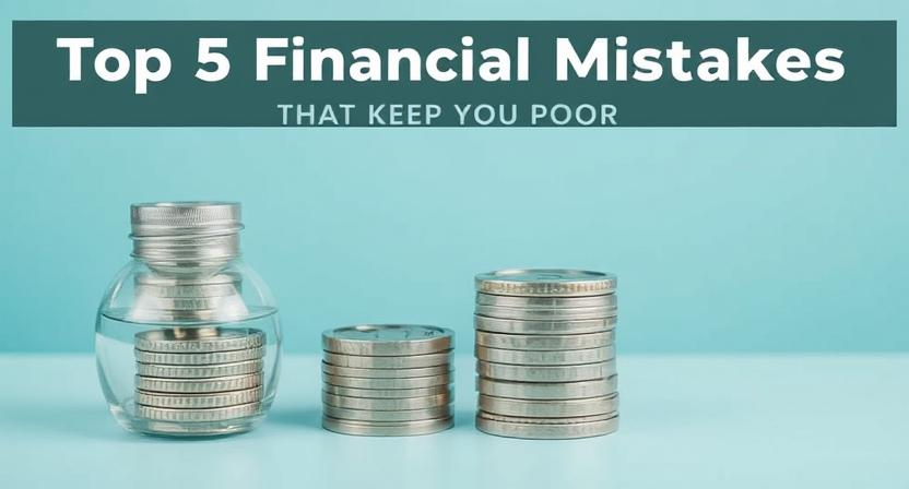 Top 5 Financial Mistakes That Keep You Poor