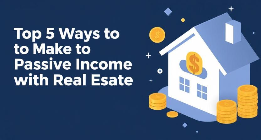 Top 5 Ways to Make Passive Income with Real Estate